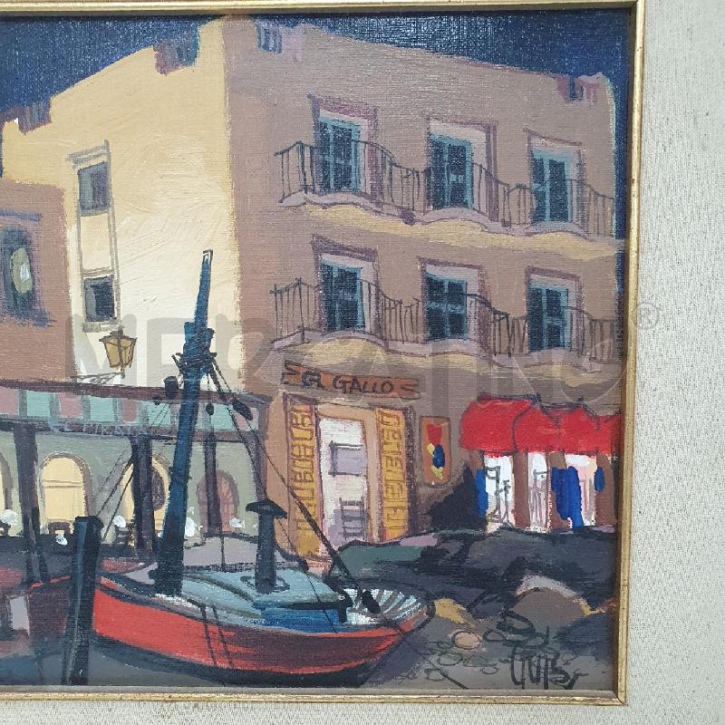 QUADRO ROBERT GUIS PORTICCIOLO DON PEDRO | Mercatino dell'Usato Cervia 3