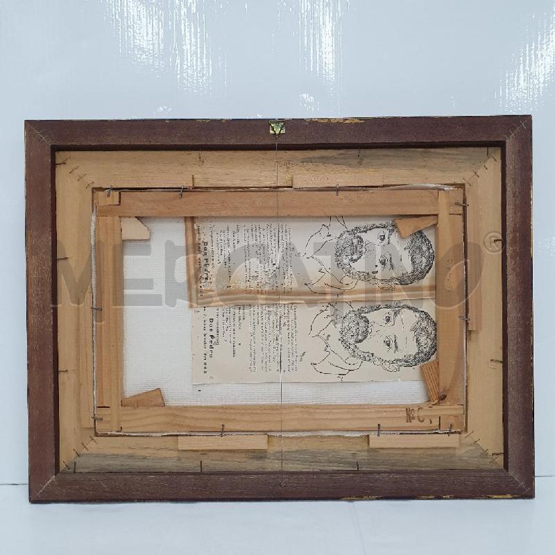 QUADRO ROBERT GUIS PORTICCIOLO DON PEDRO | Mercatino dell'Usato Cervia 5