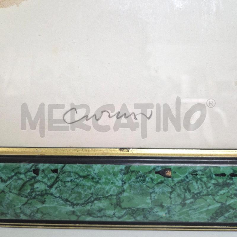 QUADRO SERIGRAFIA NUMERATA BRUNO CARUSO | Mercatino dell'Usato Cervia 4