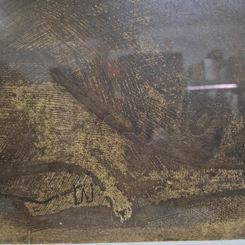 QUADRO SERIGRAFIA NUMERATA FOLLI | Mercatino dell'Usato Cervia 2