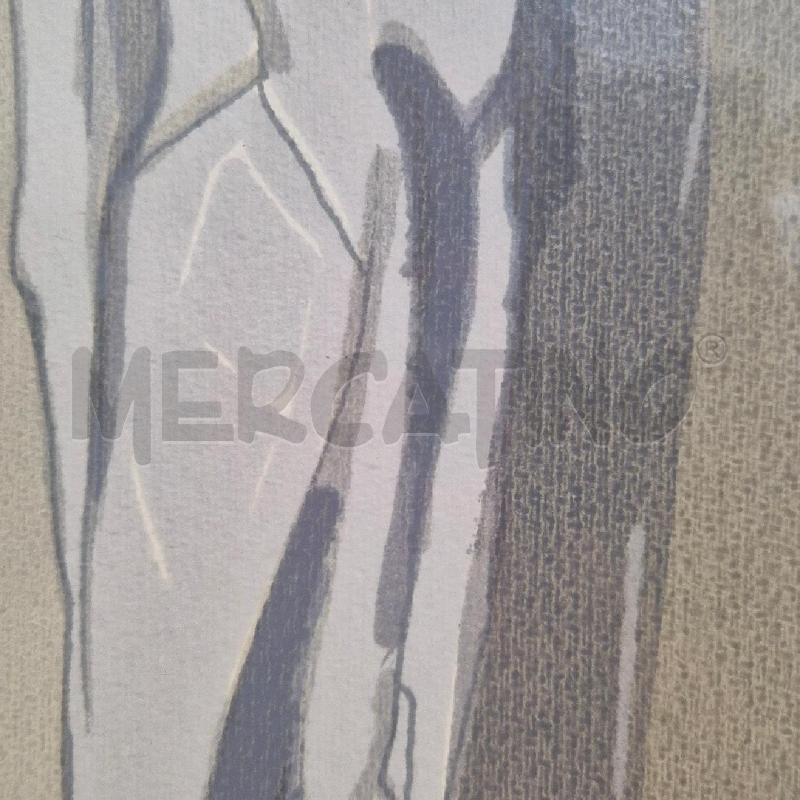 QUADRO SERIGRAFIA NUMERATA SILVER PLACHESI DONNA SOTTO LA LUNA | Mercatino dell'Usato Cervia 3