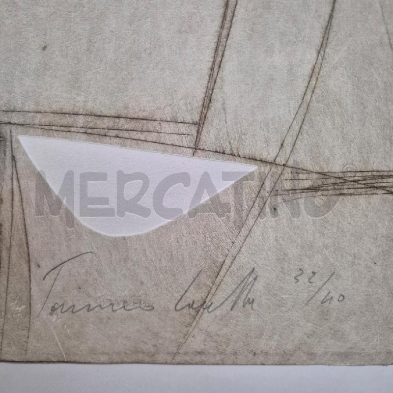 QUADRO SERIGRAFIA NUMERATA TOMMASO CASCELLA | Mercatino dell'Usato Cervia 3