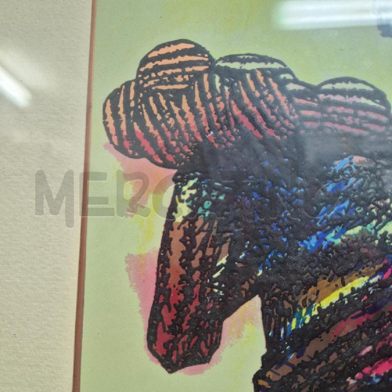 QUADRO SERIGRAFIA SU LASTRA DI RAME LUCIANO DE VITA | Mercatino dell'Usato Cervia 2