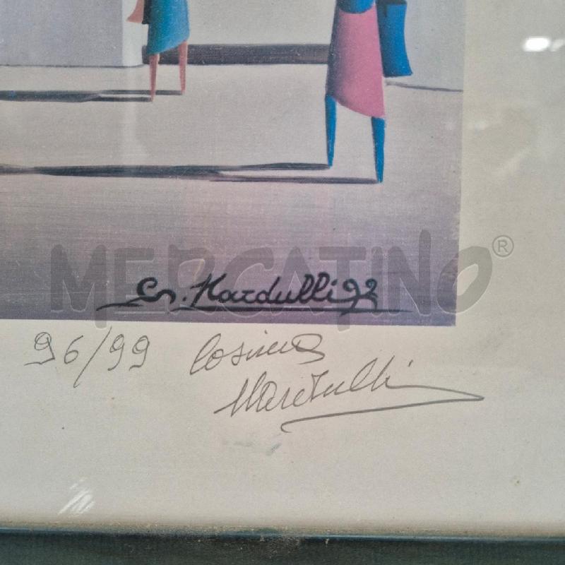 QUADRO STAMPA ORIGINALE FIRMATA C. NARDULLI | Mercatino dell'Usato Cervia 3