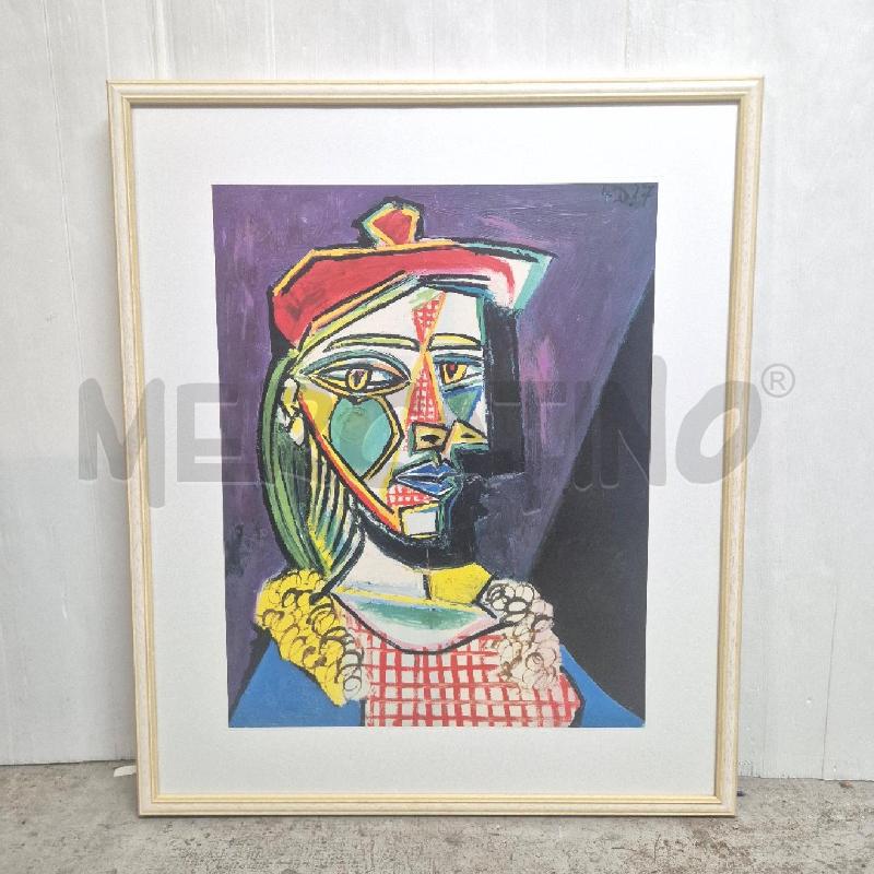 QUADRO STAMPA PICASSO SFONDO BLU | Mercatino dell'Usato Cervia 1
