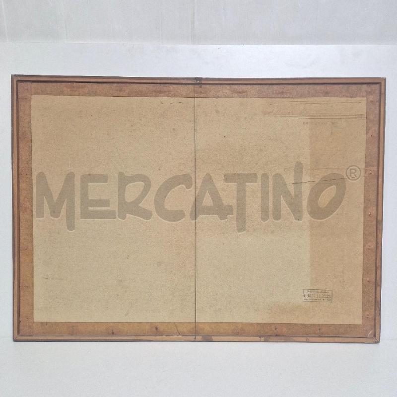 QUADRO TECNICA MISTA ACQUERELLO OLIO CARLA STELLA NATURA MORTA | Mercatino dell'Usato Cervia 5