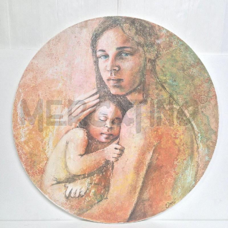 QUADRO TECNICA MISTA SU TAVOLA NATIVITA' | Mercatino dell'Usato Cervia 1
