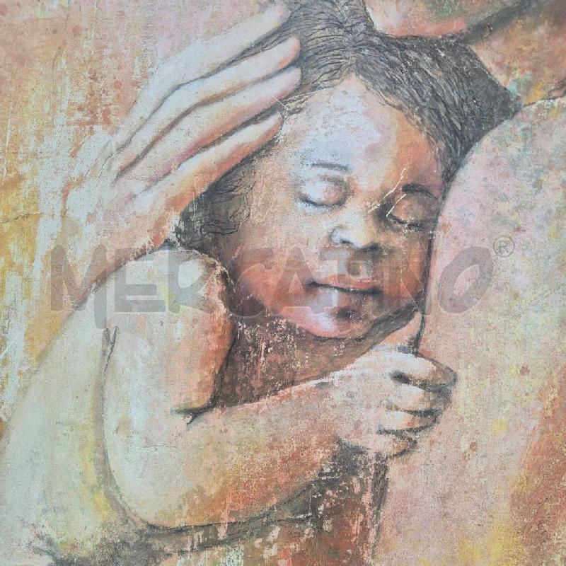 QUADRO TECNICA MISTA SU TAVOLA NATIVITA' | Mercatino dell'Usato Cervia 3