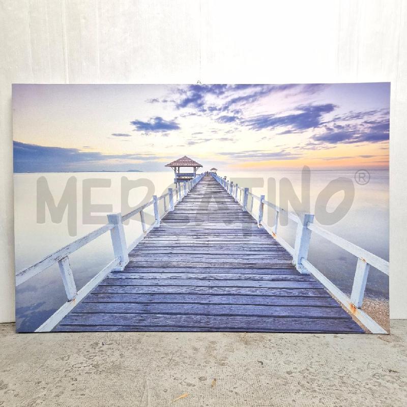 QUADRO TELA PASSERELLA SUL MARE | Mercatino dell'Usato Cervia 1