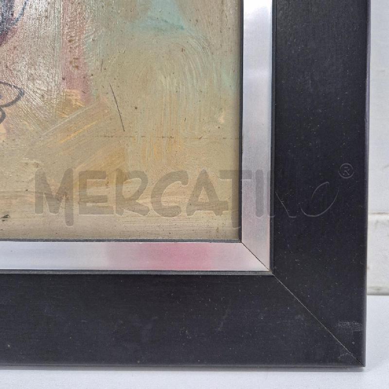 QUADRO TEMPERA SU FAESITE VASO FIORI | Mercatino dell'Usato Cervia 4
