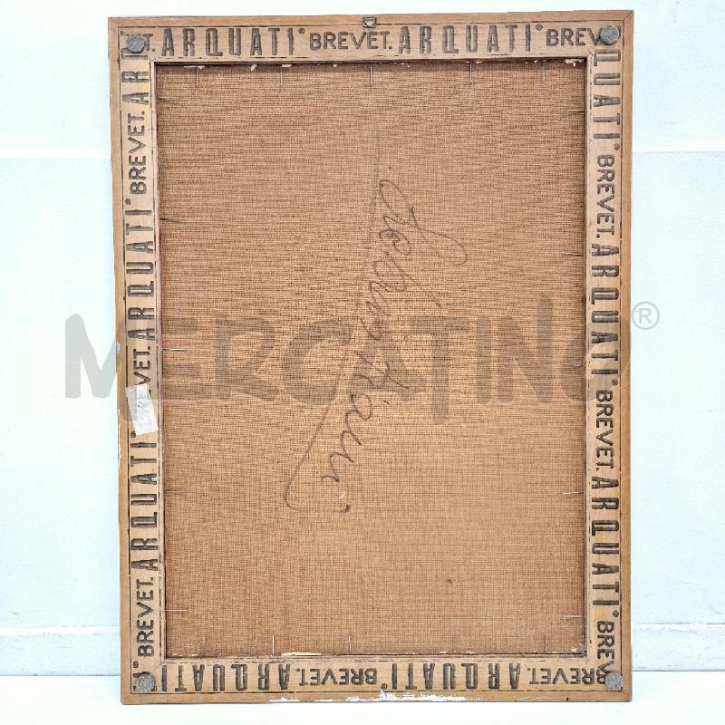 QUADRO TEMPERA SU FAESITE VASO FIORI | Mercatino dell'Usato Cervia 5