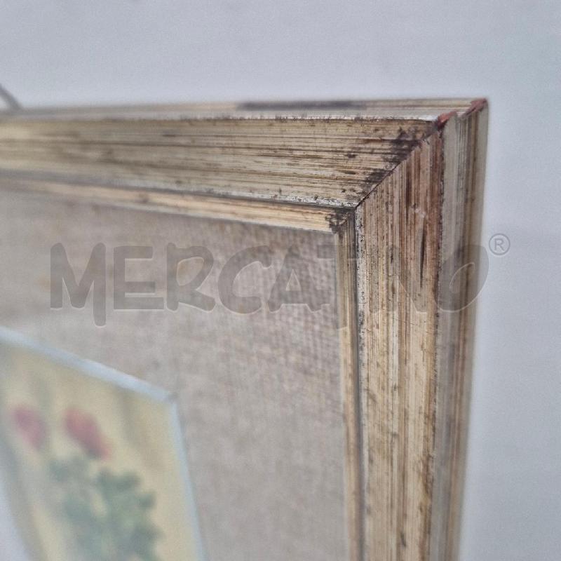 QUADRO VASO FIORI SFONDO GIALLO  | Mercatino dell'Usato Cervia 4