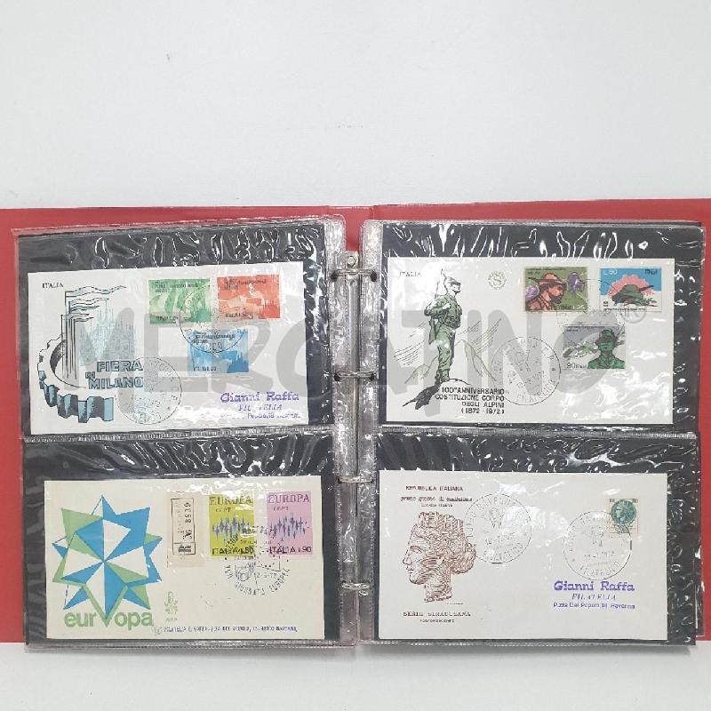 RACCOGLITORE CARTOLINE POSTALI 1° GIORNO ANNULLATE + NUOVO FRANCOBOLLI | Mercatino dell'Usato Cervia 3