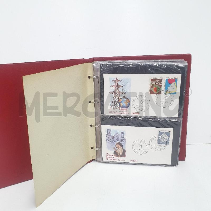 RACCOGLITORE CARTOLINE POSTALI 1° GIORNO ANNULLATE + NUOVO FRANCOBOLLO | Mercatino dell'Usato Cervia 1