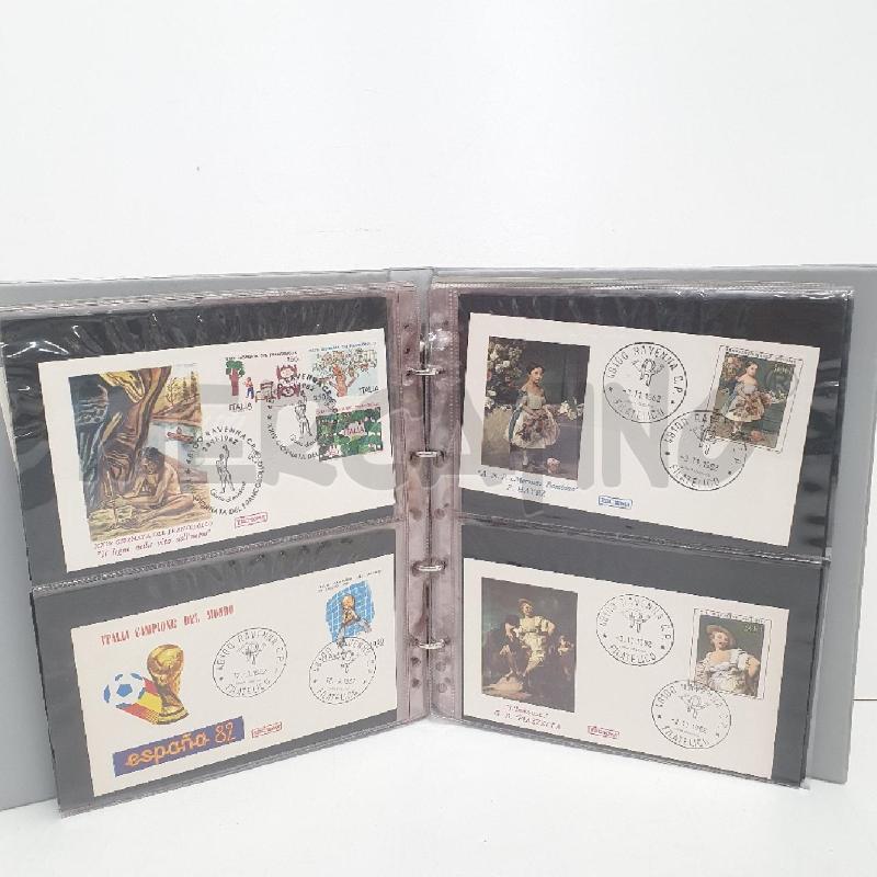 RACCOGLITORE CARTOLINE POSTALI 1° GIORNO ANNULLATE + NUOVO FRANCOBOLLO | Mercatino dell'Usato Cervia 3