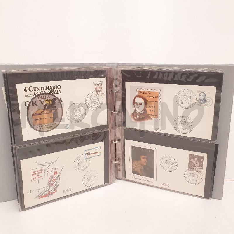 RACCOGLITORE CARTOLINE POSTALI 1° GIORNO ANNULLATE + NUOVO FRANCOBOLLO | Mercatino dell'Usato Cervia 4