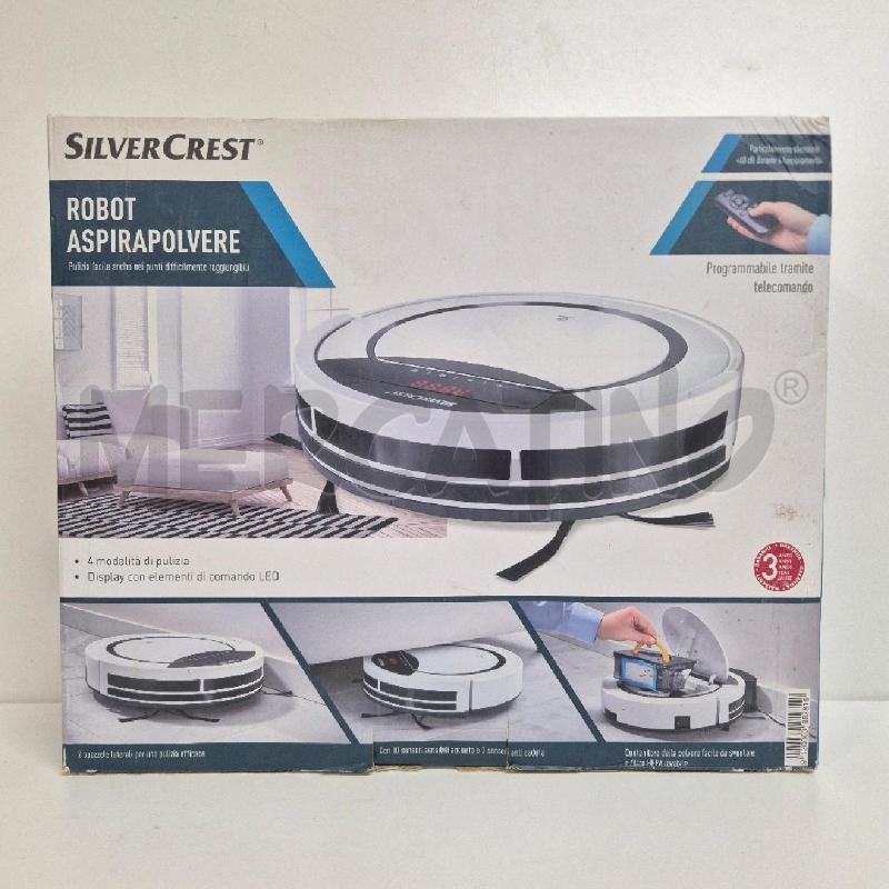 ROBOT ASPIRAPOLVERE SILVERCREST | Mercatino dell'Usato Cervia 1
