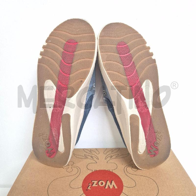 SABOT AZZURRE  BIANCHE WOZ | Mercatino dell'Usato Cervia 5