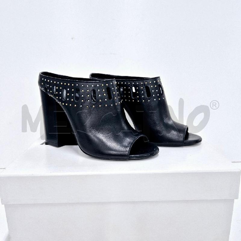 SABOT MCQ MC QUEENS NERO BORCHIE | Mercatino dell'Usato Cervia 1