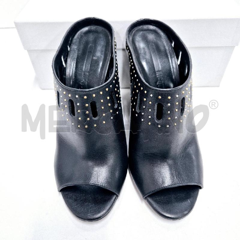 SABOT MCQ MC QUEENS NERO BORCHIE | Mercatino dell'Usato Cervia 2