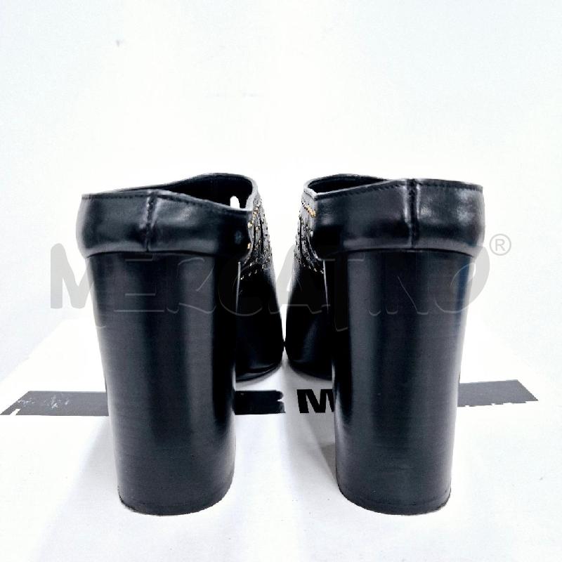 SABOT MCQ MC QUEENS NERO BORCHIE | Mercatino dell'Usato Cervia 4