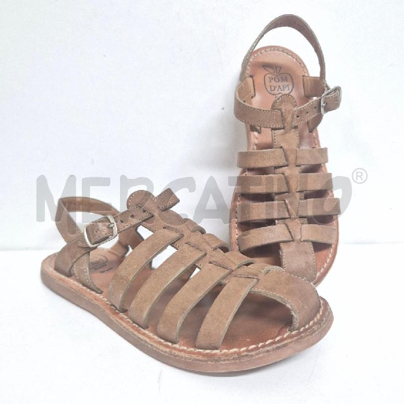 SANDALI BIMBA POM D'API BEIGE | Mercatino dell'Usato Cervia 1