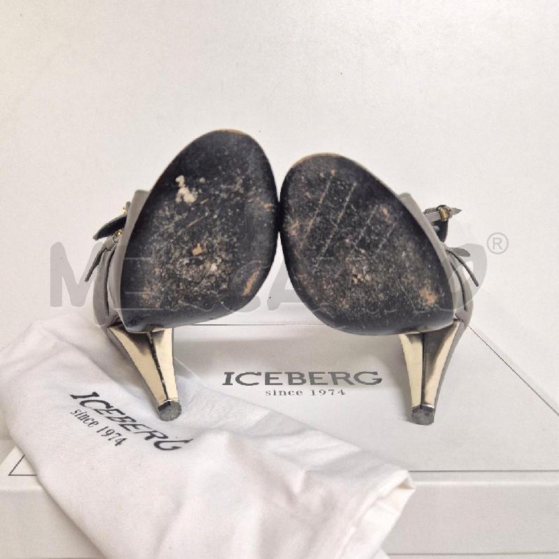 SANDALI DONNA ICEBERG GRIGI 6 FASCETTE CON FIBBIA | Mercatino dell'Usato Cervia 5