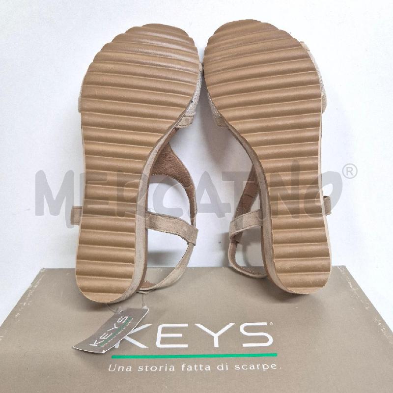 SANDALI DONNA KEYS TORTORA SCAMOSCIATI STRASS | Mercatino dell'Usato Cervia 5