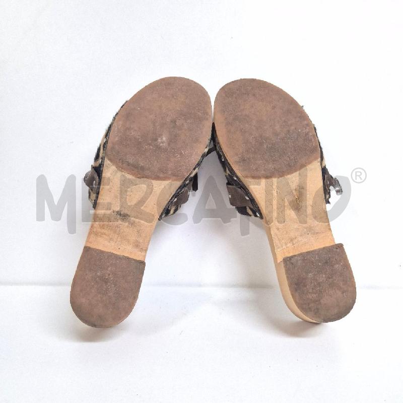 SANDALI DONNA MOOD FASCIA LEOPARDATA E CINGHIA | Mercatino dell'Usato Cervia 5