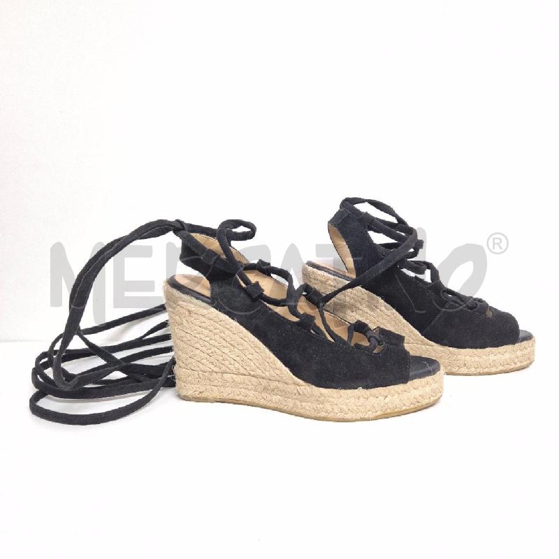 SANDALI DONNA TWIN SET NERA ZEPPA CORDA | Mercatino dell'Usato Cervia 3