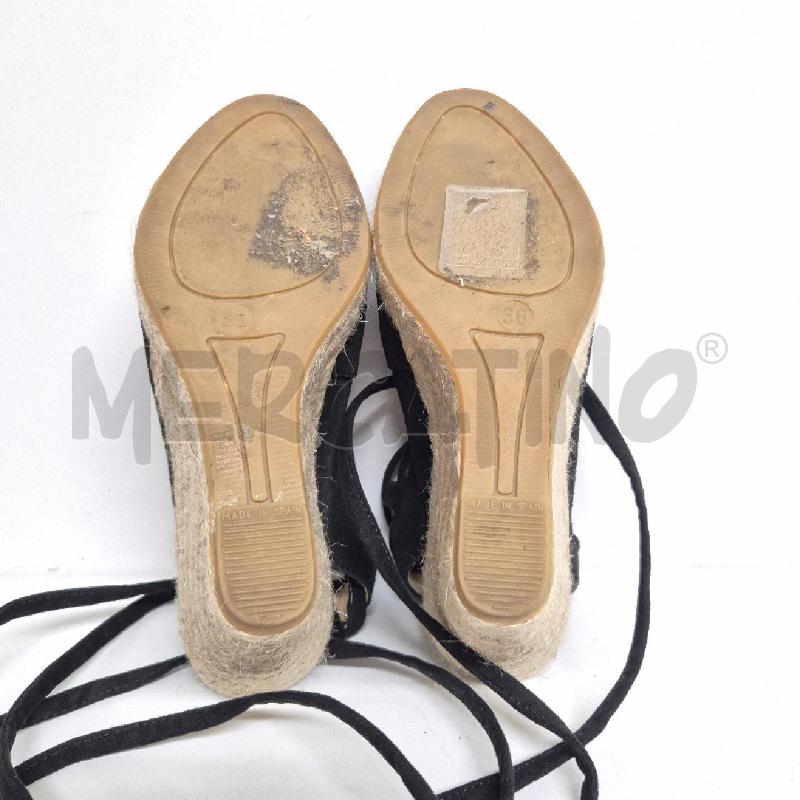 SANDALI DONNA TWIN SET NERA ZEPPA CORDA | Mercatino dell'Usato Cervia 5