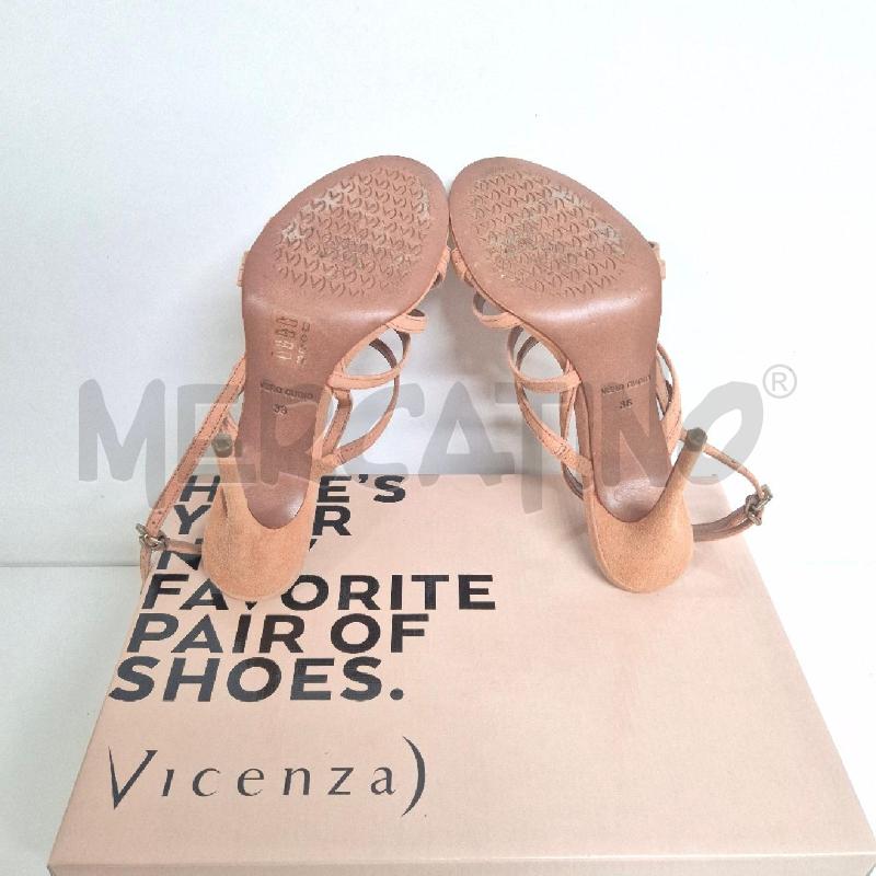 SANDALI DONNA VICENZA SCAMOSCIATE ALBICOCCA | Mercatino dell'Usato Cervia 5