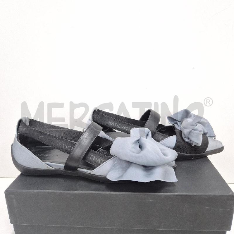 SCARPE DONNA NERE FIOCCO AZZ VIC MATIE | Mercatino dell'Usato Cervia 3