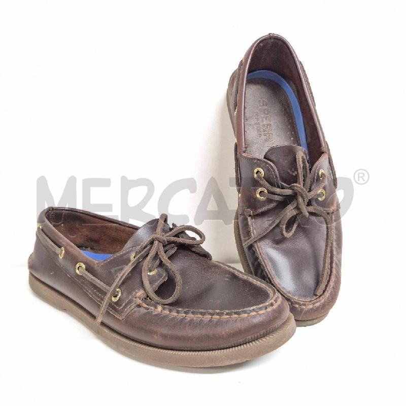SCARPE UOMO SPERRY TOP SIDER MARRONE | Mercatino dell'Usato Cervia 1