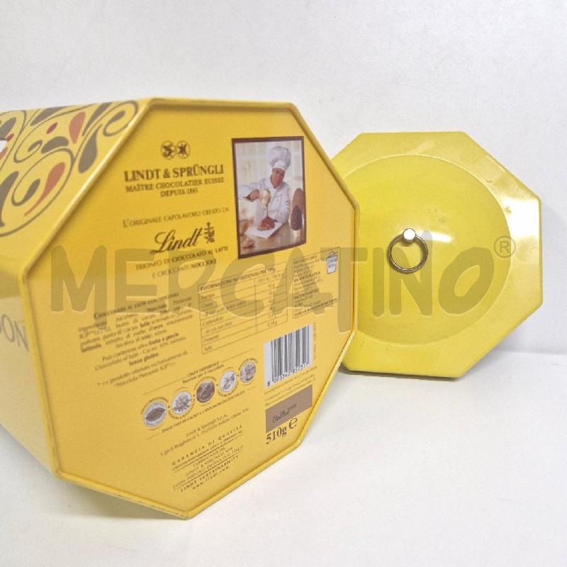 SCATOLA LATTA LINDT GIALLA | Mercatino dell'Usato Cervia 5