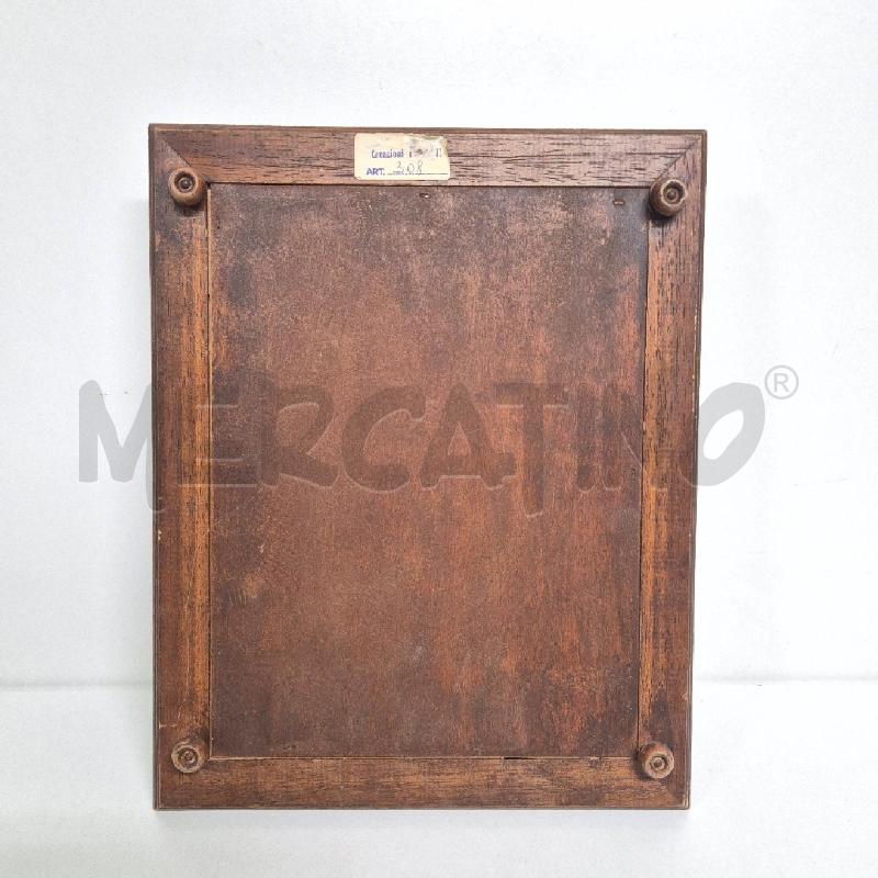 SCATOLA LEGNO VECCHIA CON MAZZO FIORI | Mercatino dell'Usato Cervia 5