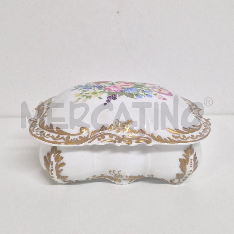 SCATOLA LIMOGES ELSAV RETTANGOLARE FIORI DIPINTI | Mercatino dell'Usato Cervia 1