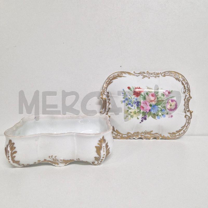 SCATOLA LIMOGES ELSAV RETTANGOLARE FIORI DIPINTI | Mercatino dell'Usato Cervia 2