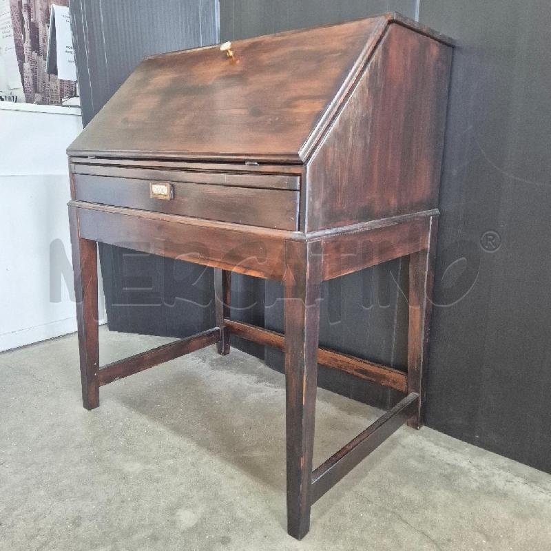 SCRITTOIO +CASSETTO MARRONE LEGNO | Mercatino dell'Usato Cervia 5
