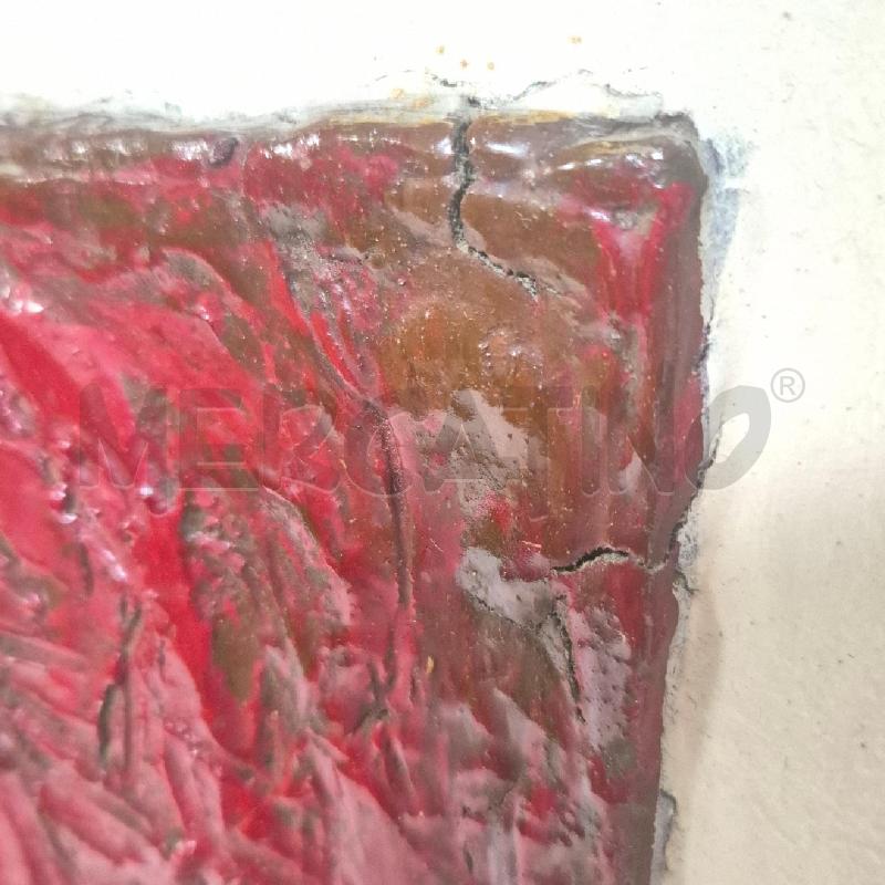 SCULTURA DONNA CERAMICA ROSSO  | Mercatino dell'Usato Cervia 4