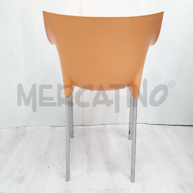 SEDIA KARTELL ARMCHAIR DR.NO BY STARCK ARANCIONE | Mercatino dell'Usato Cervia 4