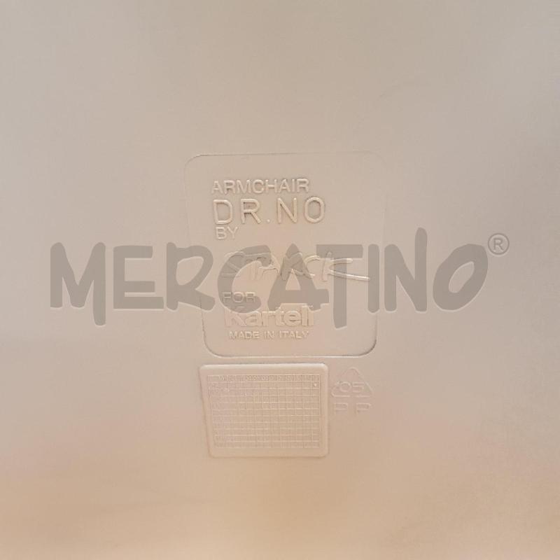 SEDIA KARTELL ARMCHAIR DR.NO BY STARCK ARANCIONE | Mercatino dell'Usato Cervia 5