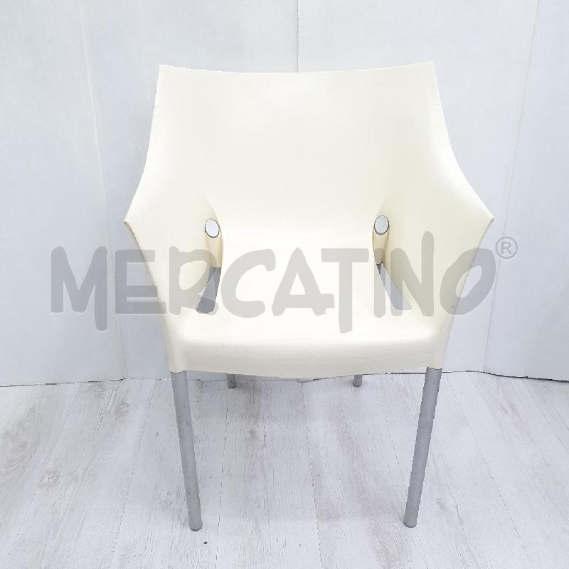 SEDIA KARTELL ARMCHAIR DR.NO BY STARCK BEIGE | Mercatino dell'Usato Cervia 1