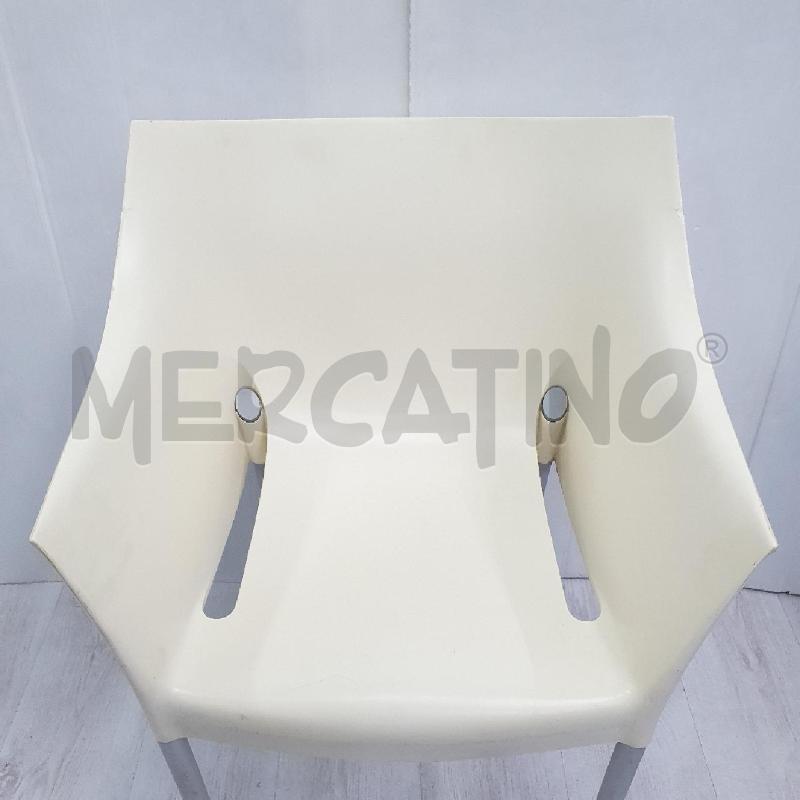 SEDIA KARTELL ARMCHAIR DR.NO BY STARCK BEIGE | Mercatino dell'Usato Cervia 2