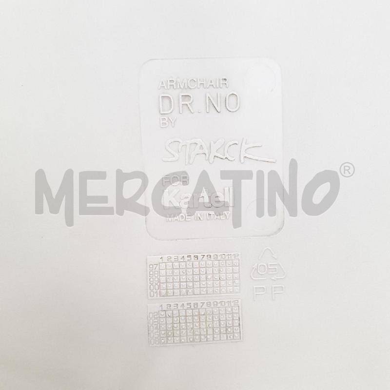 SEDIA KARTELL ARMCHAIR DR.NO BY STARCK BEIGE | Mercatino dell'Usato Cervia 5