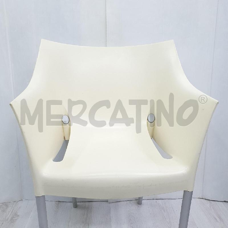 SEDIA KARTELL ARMCHAIR DR.NO BY STARCK BEIGE | Mercatino dell'Usato Cervia 2
