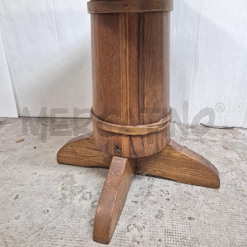SEDIA LEGNO CON BASE BOTTE | Mercatino dell'Usato Cervia 5