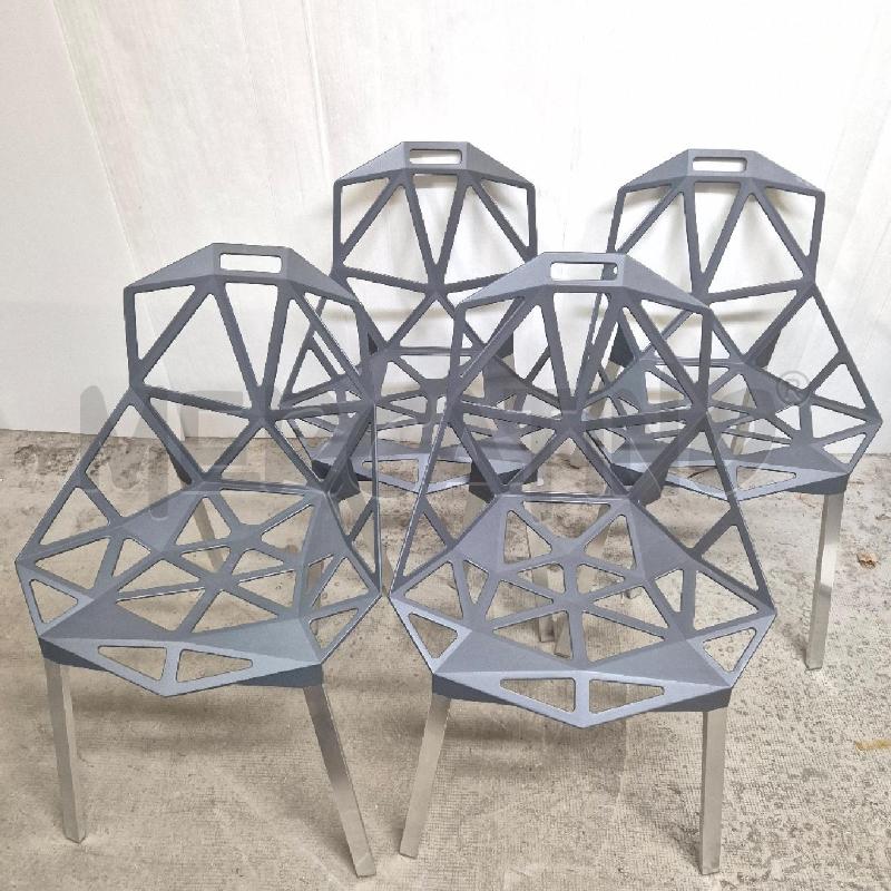 SEDIE PZ. 4 MAGIS CHAIR_ONE KOSTANTIN GRCIC GRIGE | Mercatino dell'Usato Cervia 1
