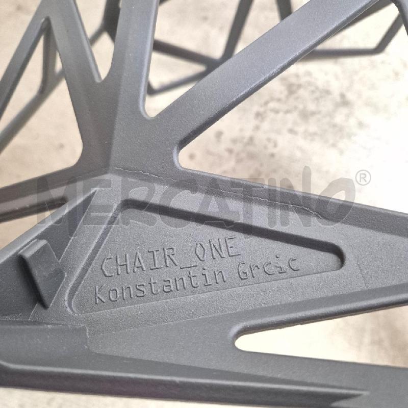 SEDIE PZ. 4 MAGIS CHAIR_ONE KOSTANTIN GRCIC GRIGE | Mercatino dell'Usato Cervia 5