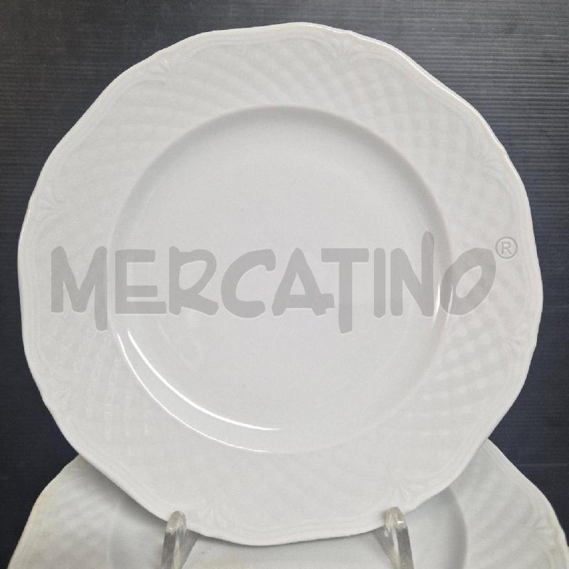 SERVIZIO PIATTI LA PORCELLANA BIANCA | Mercatino dell'Usato Cervia 3